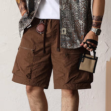 Load image into Gallery viewer, Quick Dry Multi-Pocket Cargo Shorts
