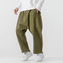 Load image into Gallery viewer, Retro Low Crotch Casual Loose Straight Wide Leg Pants