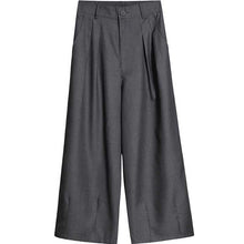 Load image into Gallery viewer, Retro Suit Wide-Leg High Waist Pants