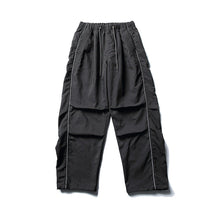 Load image into Gallery viewer, Pleated Quick-drying Reflective Strip Loose Drawstring Pants