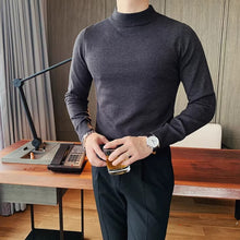 Load image into Gallery viewer, Slim-fit Turtleneck Sweater