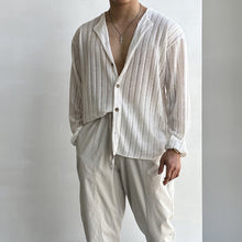 Load image into Gallery viewer, Loose-fitting Hollow Knit Cardigan