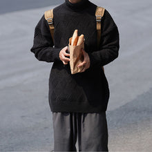 Load image into Gallery viewer, Lapel Twist Sweater Knitwear
