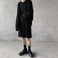 Load image into Gallery viewer, Solid Color Cotton Round Neck T-Shirt