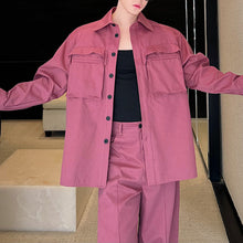Load image into Gallery viewer, Three-dimensional Pocket Shirt and Machete Pants Two-piece Suit