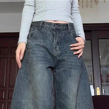 Load image into Gallery viewer, Wide-leg Retro Loose Slim Scimitar Pants