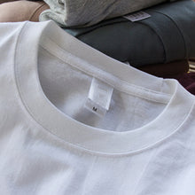 Load image into Gallery viewer, Solid Color Round Neck Loose Casual T-shirt