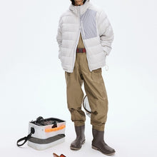 Load image into Gallery viewer, Japanese Outdoor Quick-drying Water-repellent Hooded Warm Down Jacket