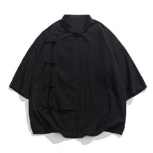 Load image into Gallery viewer, Loose Vintage Cotton and Linen Shirt Top