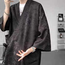 Load image into Gallery viewer, Zen-inspired Tie-up Three-quarter Sleeve Shirt