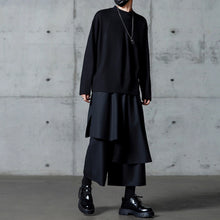 Load image into Gallery viewer, Wide Leg Draped Tie-Strap Culottes