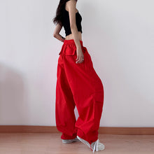 Load image into Gallery viewer, Retro Pleated Straight Wide-leg Pants