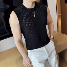 Load image into Gallery viewer, Mesh Hollow Ice Silk Vest