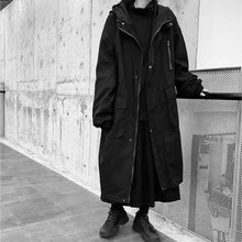 Load image into Gallery viewer, Fake Two-Piece Knee-Length Cotton Coat