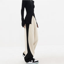 Load image into Gallery viewer, Patchwork Sports Wide Leg Pants