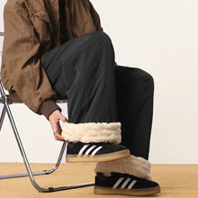 Load image into Gallery viewer, Thick Lining Straight Cotton Pants