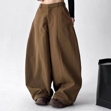 Load image into Gallery viewer, High-waisted Casual Wide-leg Pants