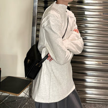 Load image into Gallery viewer, Half Turtleneck Long-sleeved T-shirt