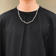 Load image into Gallery viewer, Dark Dropped Sleeves Irregular T-Shirt