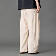 Load image into Gallery viewer, Zen-inspired Elastic Waist Loose Casual Pants