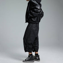 Load image into Gallery viewer, Short American Retro Motorcycle Leather Jacket