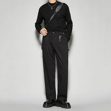 Load image into Gallery viewer, Half Turtleneck Slim Long Sleeve T-shirt