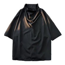 Load image into Gallery viewer, Dark Pile Collar Short Sleeve Shirt
