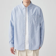 Load image into Gallery viewer, Cotton Oxford Long Sleeve Shirt