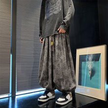 Load image into Gallery viewer, Retro Jacquard Cropped Wide-leg Pants