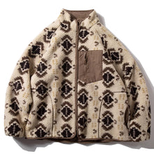 Load image into Gallery viewer, Double-sided Retro Polar Fleece Plus Velvet Warm Jacket