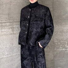 Load image into Gallery viewer, Retro Thickened Woolen Short Jacket and Straight Trousers Two-piece Set