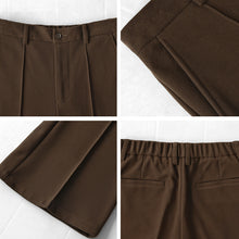 Load image into Gallery viewer, Flared Retro Wool Casual Trousers
