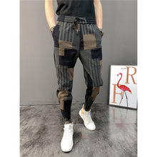 Load image into Gallery viewer, Colored Plaid Casual Stretch Skinny Pants