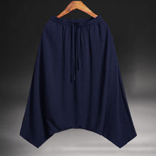 Load image into Gallery viewer, Cotton and Linen Harem Pants