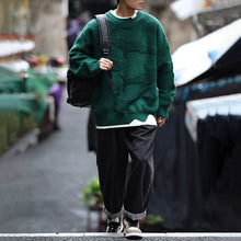 Load image into Gallery viewer, Fake Two-piece Round Neck Pullover Sweater