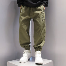 Load image into Gallery viewer, Retro Loose-fitting Cargo Trousers