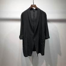 Load image into Gallery viewer, Loose Three-quarter Sleeve Slim Fit Blazer Shirt