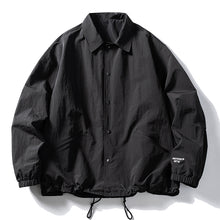 Load image into Gallery viewer, Japanese Retro Loose Casual Collared Coach Jacket