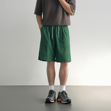 Load image into Gallery viewer, Green Japanese Waterproof Breathable Loose Casual Shorts