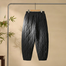 Load image into Gallery viewer, Japanese Vintage Quilted Padded Harem Pants
