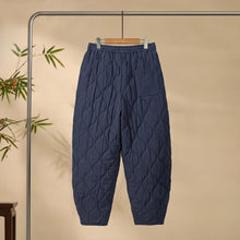 Load image into Gallery viewer, Japanese Vintage Quilted Padded Harem Pants