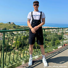 Load image into Gallery viewer, Denim Bib Jumpsuit