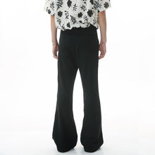 Load image into Gallery viewer, High Waist Loose Flared Trousers