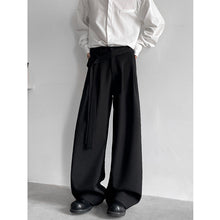 Load image into Gallery viewer, Button Drape Loose Wide Leg Pants