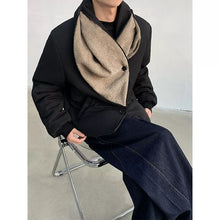 Load image into Gallery viewer, Three-dimensional Cutting Zipper Shawl Collar Short Jacket