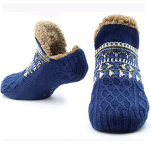 Load image into Gallery viewer, Warm Non-slip Slipper Socks