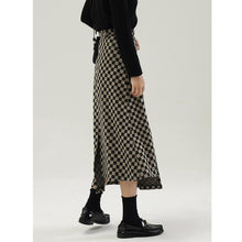 Load image into Gallery viewer, Retro Knitted Slit Skirt
