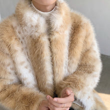 Load image into Gallery viewer, Winter Short Faux Plush Coat
