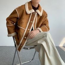 Load image into Gallery viewer, Retro Metal Button Cotton Jacket