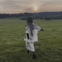 Load image into Gallery viewer, Tie-dye Irregular Short-sleeved Shirt